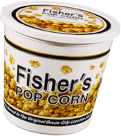 fisher's popcorn 1 gallon tubs